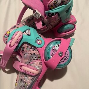 Hello Kitty Kids Roller Skates - Pink and Teal